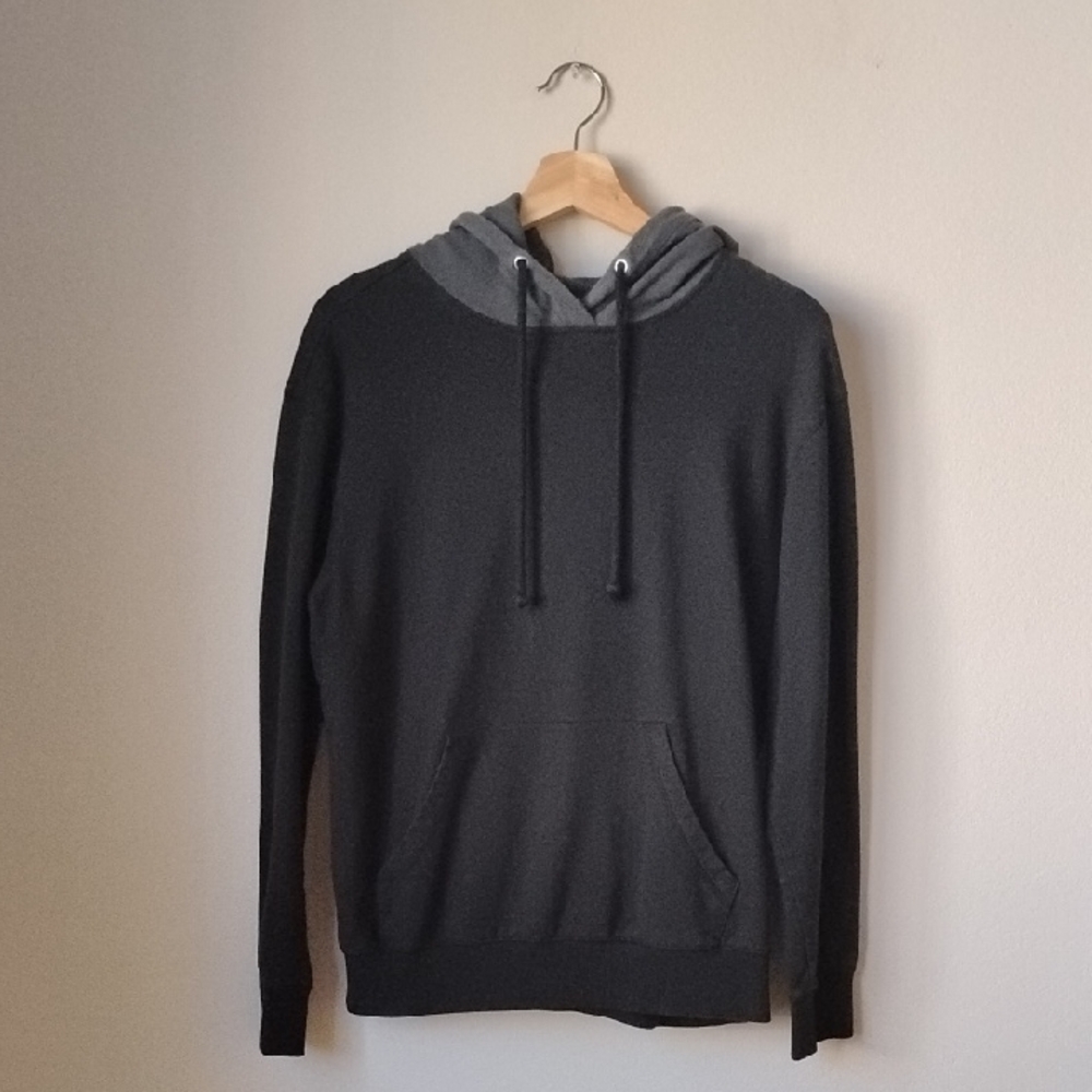Original Use Charcoal and Light Gray Hoodie